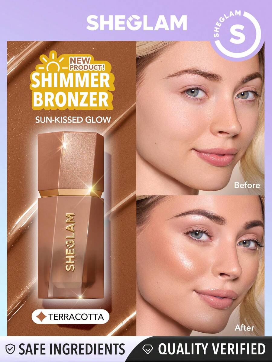 Sheglam Sunbeam Shimmer Liquid Bronzer - الصورة 2