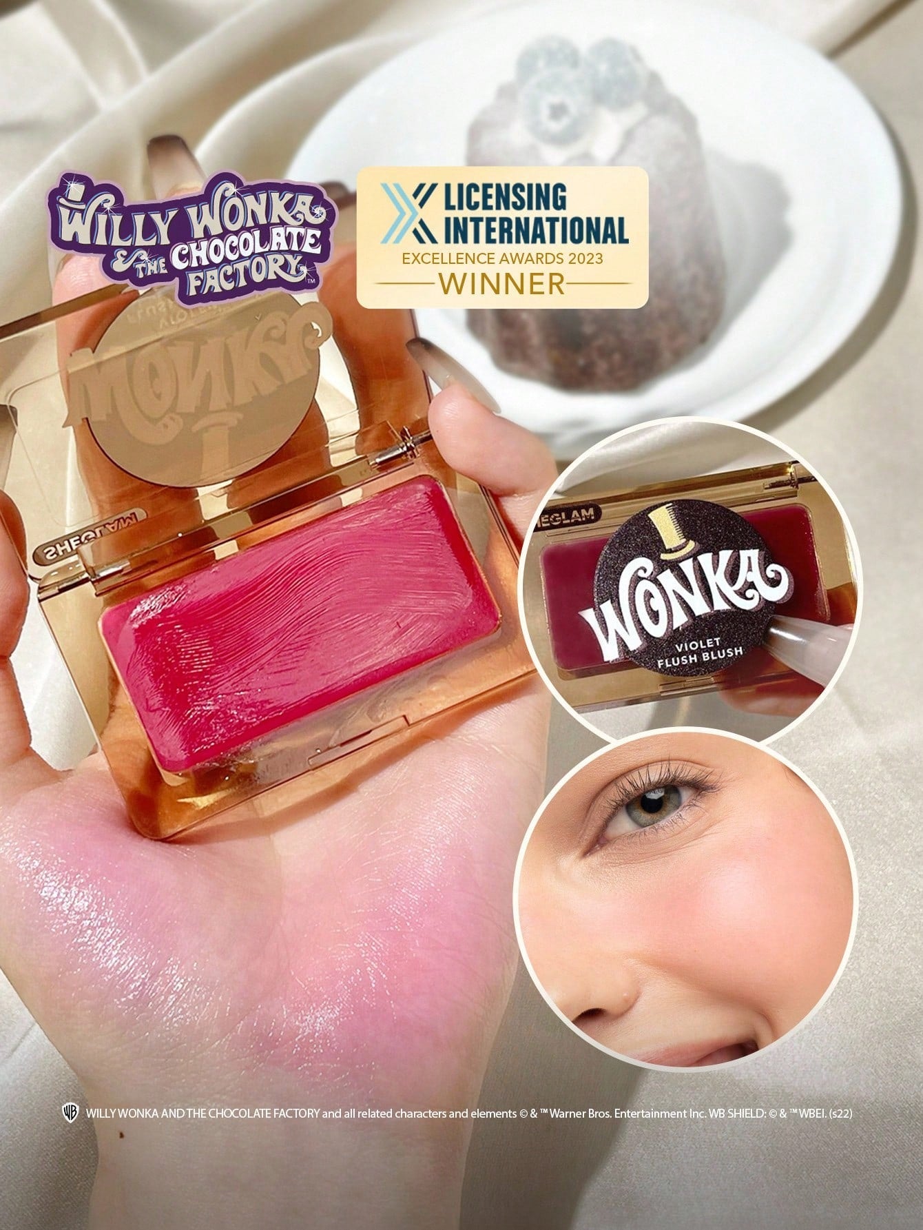 Sheglam violet flush Blush 4.8g - الصورة 2