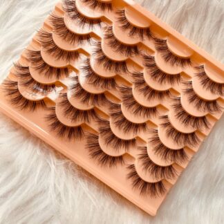 Shein 14 Pairs Eyelashes Wispy Soft Mink