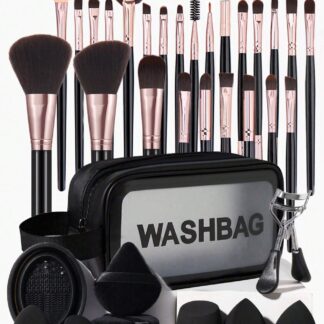 Shein 46Pcs complete makeup kit With Bag