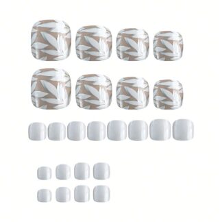 Shein White Toenail Pads 24 Pieces