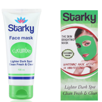 Starky skin brightening cucumber mask - 100 ml