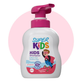 سوبر كيدز Kids شامبو فراولة Milkshake عطر 300مل
