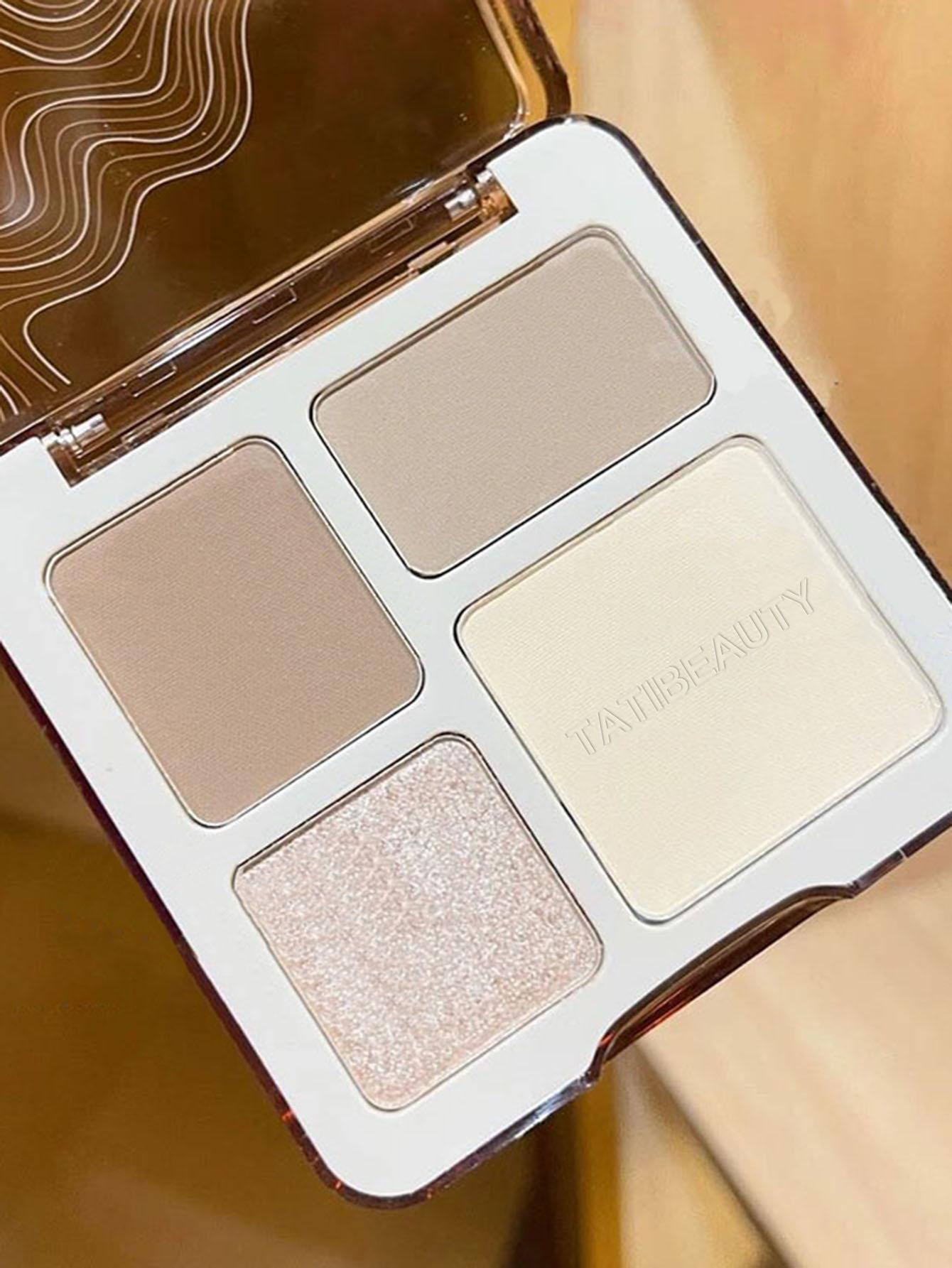 Shein Tatibeauty Face Contour Palette Waterproof 4-Color 805 - الصورة 8