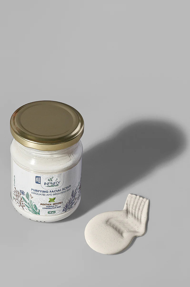 Infinity Purifying Facial Scrub Menthol Crystal 150gm - الصورة 3
