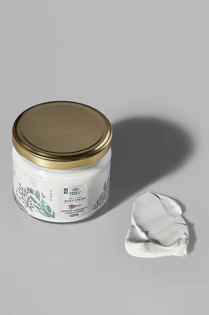 Infinity Relaxing Body Cream Lavender Essential Oil and Vanilla Extract 250gm - الصورة 2