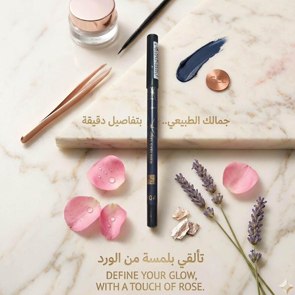 Rose Berry Gel Eyeliner waterproof - الصورة 7