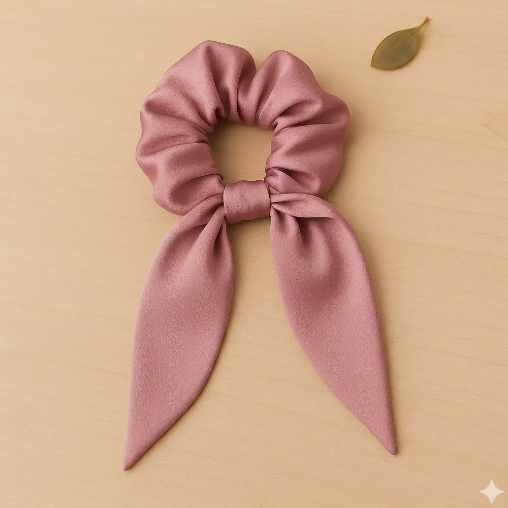Re.MooN Colorful Satin Scrunchies kity - الصورة 4