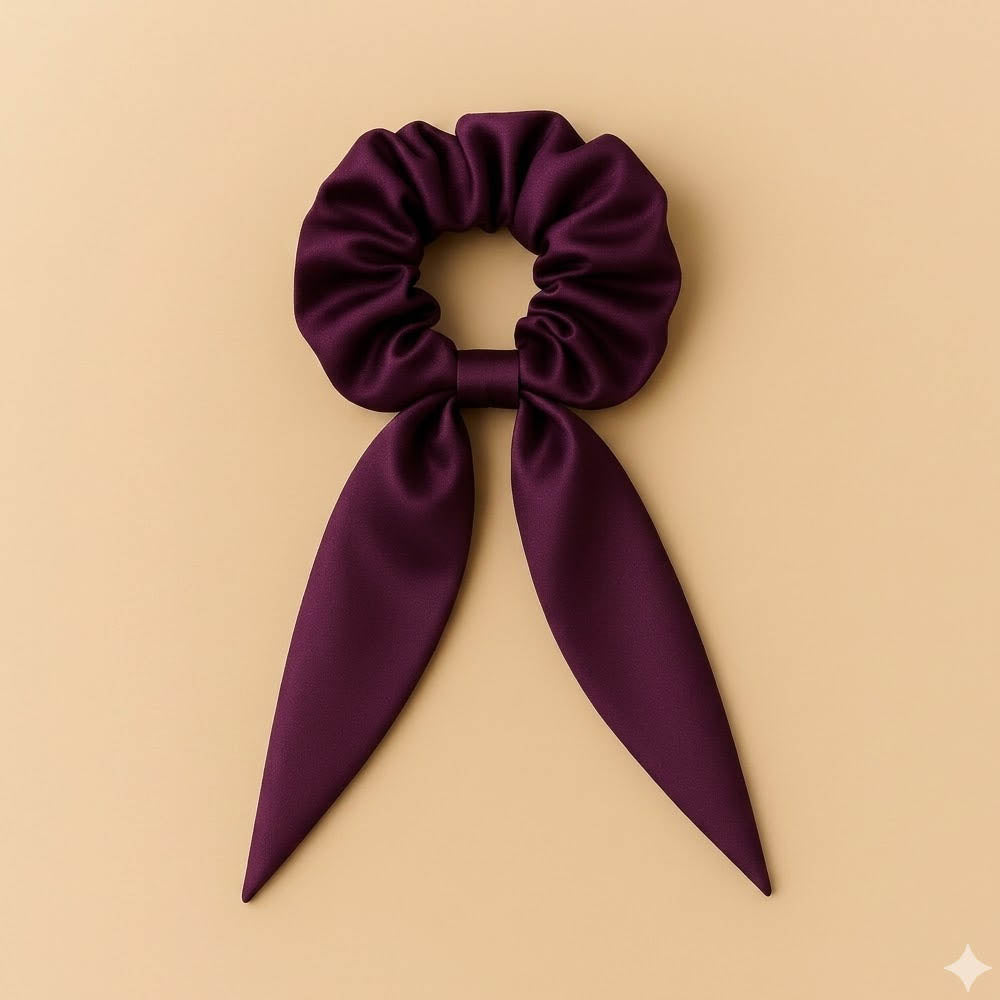 Re.MooN Colorful Satin Scrunchies kity - الصورة 8