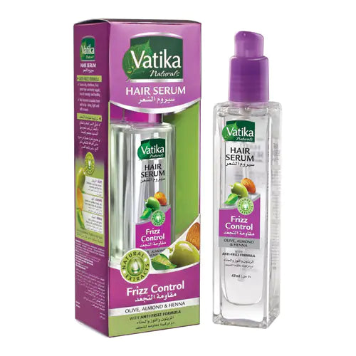 Vatika Naturals Frizz Control Hair Serum - 47ml