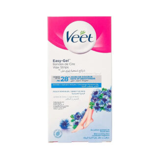 Veet Hair Removal Wax Stripes for Sensitive Skin 12P