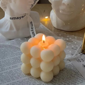 Bubble Cube Candle