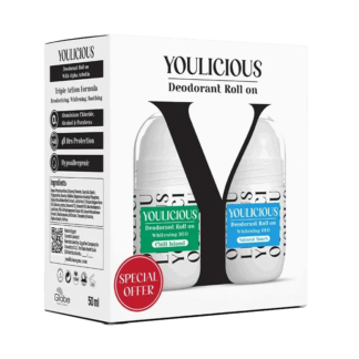 Youlicious Deodorant Roll on 50ml ( chill island+Natural touch)