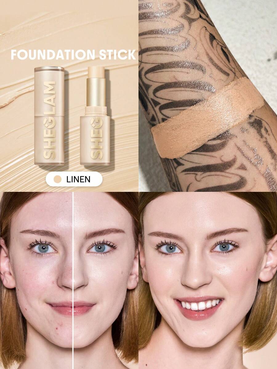 SHEGLAM Skin Magnet High Coverage Foundation Stick - الصورة 20