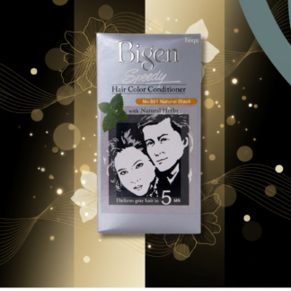Bigen speedy hair color conditioner 881 Natural Black