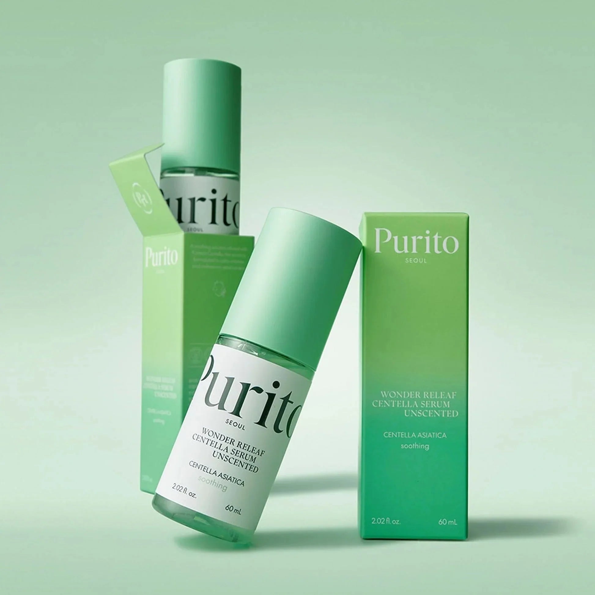 Purito Wonder Releaf Centella Serum Unscented 60ml - الصورة 8