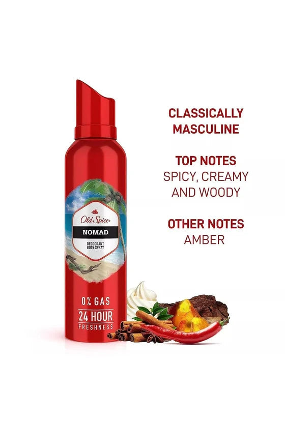 Old Spice Nomad Deodorant Sprey 140 ML - الصورة 3