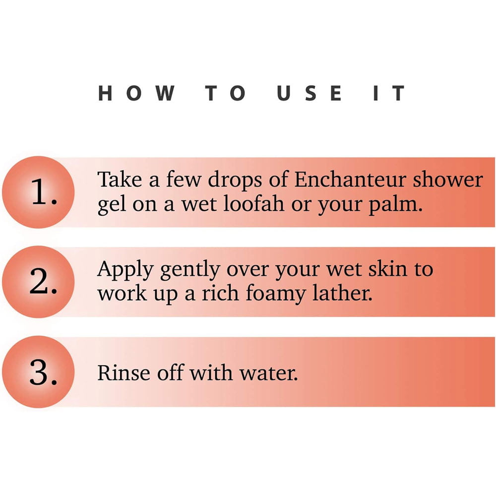 ENCHANTEUR ENTICING جل استحمام 550 مل - الصورة 3