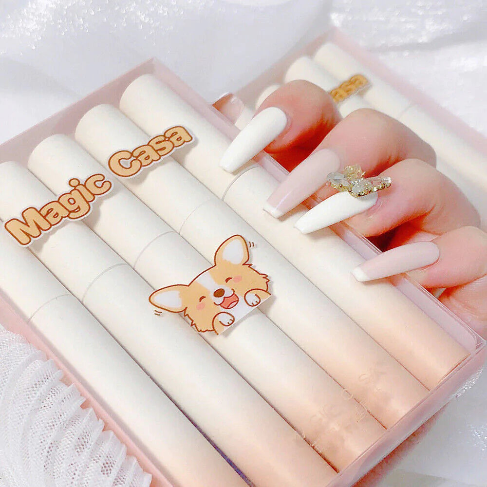SHEIN MAGIC CASA Matte Lip Gloss Set 5pcs Waterproof Liquid - الصورة 2