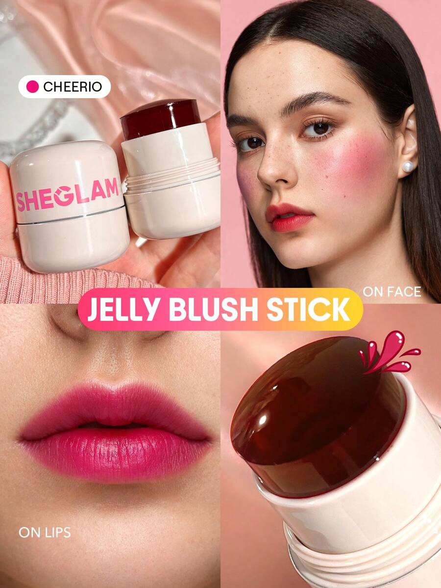 SHEGLAM Jelly-Licious Hydrating Lip and Blush Tint - الصورة 2