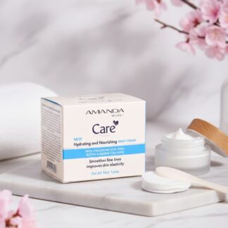 Amanda Kerr Night Cream with Hyaluronic Acid, Shea Butter & Marine Collagen