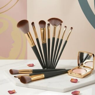 SheIn Makeup brush set consisting of 14 pieces + two sponge pieces