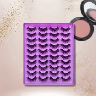 SheIn Set of 20 pairs of mixed natural false eyelashes - 49-20