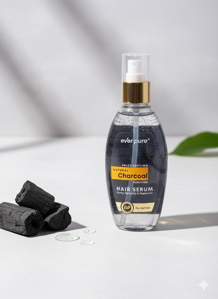 Ever Pure Charcoal Hair Serum 150ml