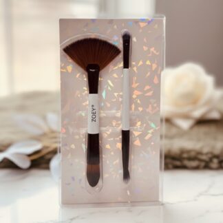 Zoey Professional Double Makeup Brush Set